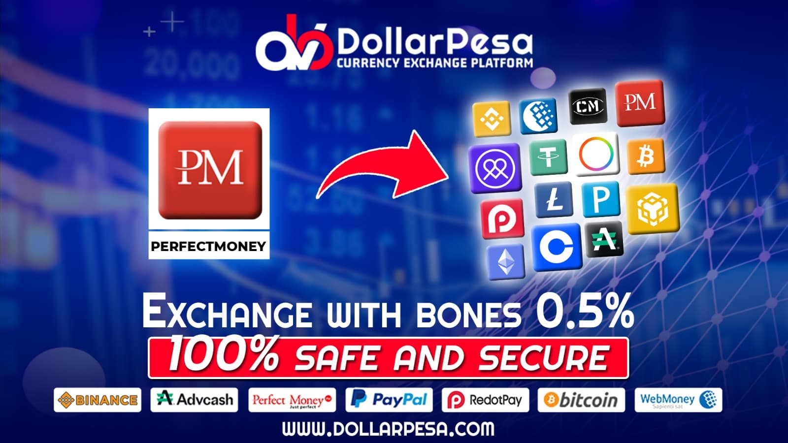 How to Exchange Perfect Money to Payoneer USD